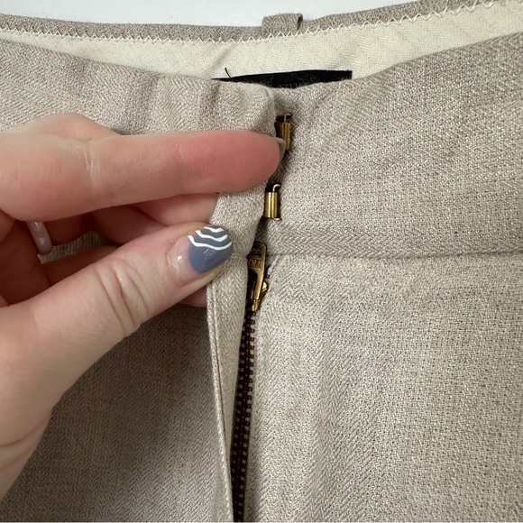 J. Crew Collection • 100% Linen Wide Leg Trousers - Picture 6 of 8